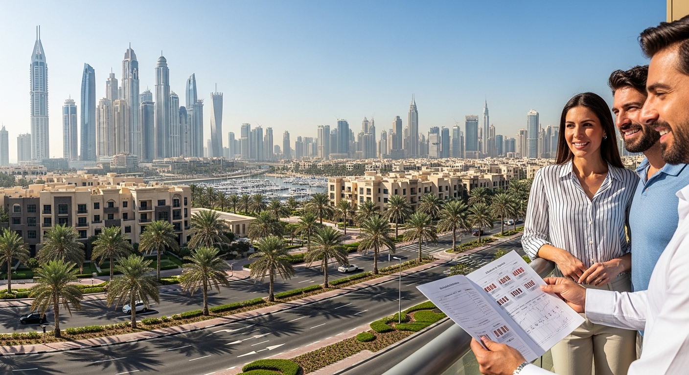 Dubai Real Estate Snapshot Buyer Trends, Hot Zones & Price Graphs